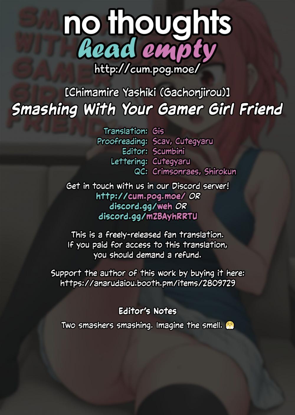 Hentai Manga Comic-Smashing With Your Gamer Girl Friend-Read-40